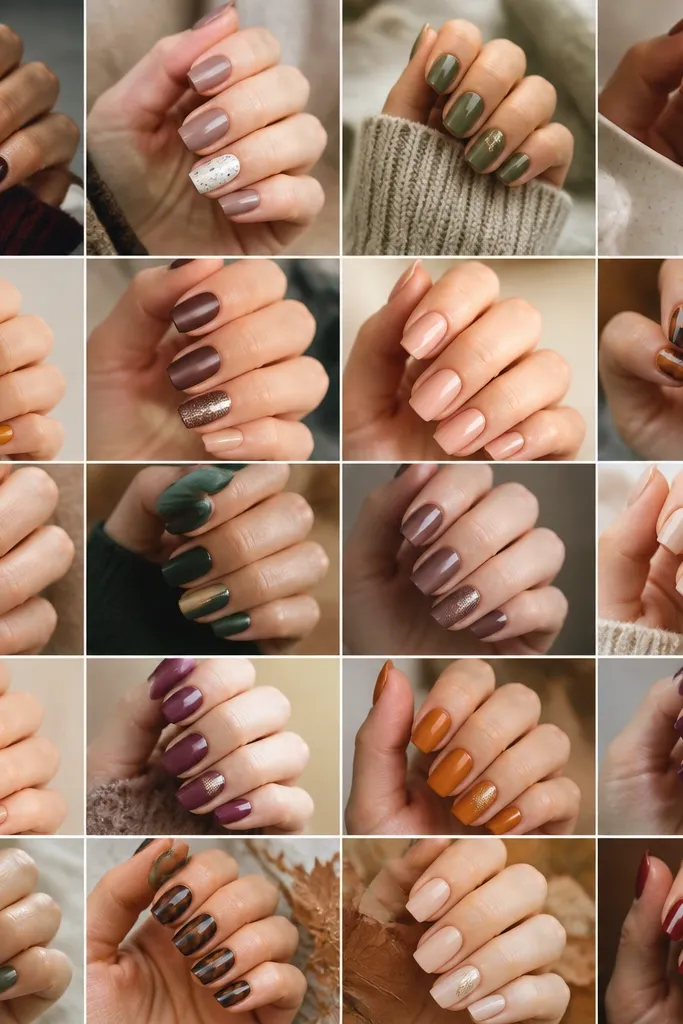 20 Fall Gel Nails Ideas Autumn Short And Simple