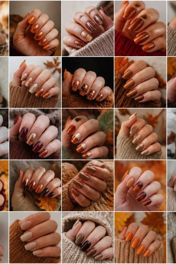 25 Cute Fall Nails Ideas Autumn For A Cozy Look