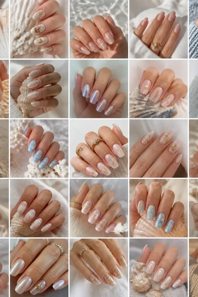 25 Beach Nails Seashell Ideas for a Dreamy Vacation