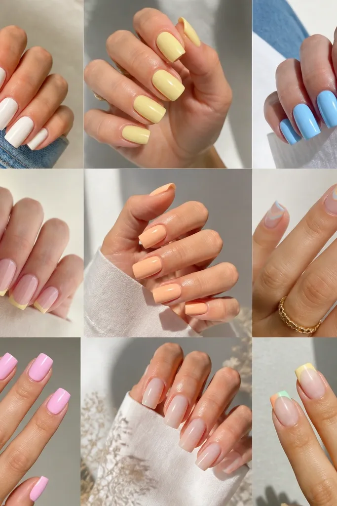 Budget Summer Nails Simple Square ideas