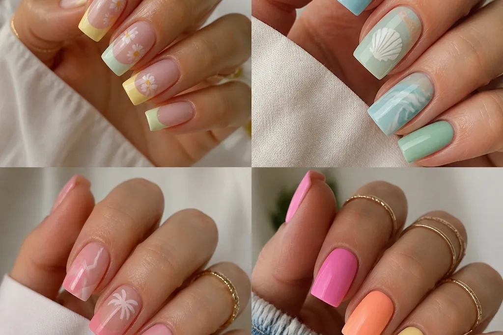 Cute Summer Nails Square ideas you'll want to save