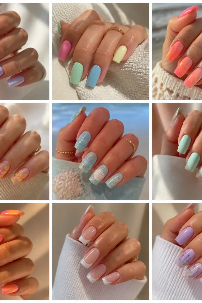 Cute Summer Nails Square ideas you'll want to save
