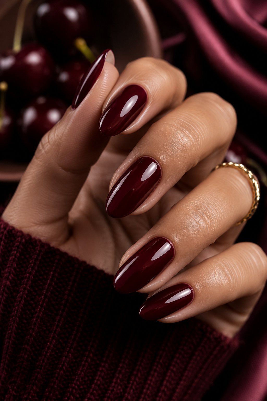 Mistake Proof Tips for Dark Cherry Red Nails