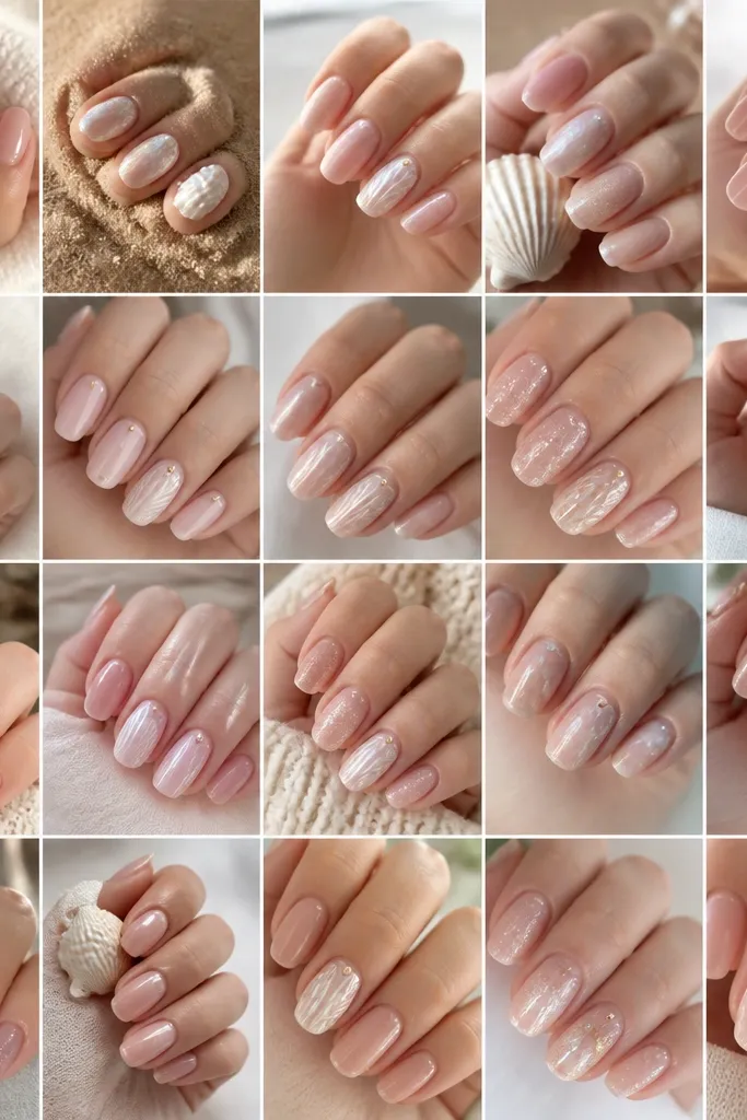 20 Simple Seashell Nails That Feel Budget-Friendly