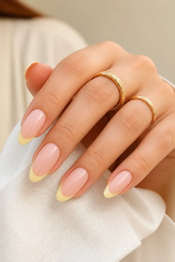 Removable no drill Summer Nails Almond shape