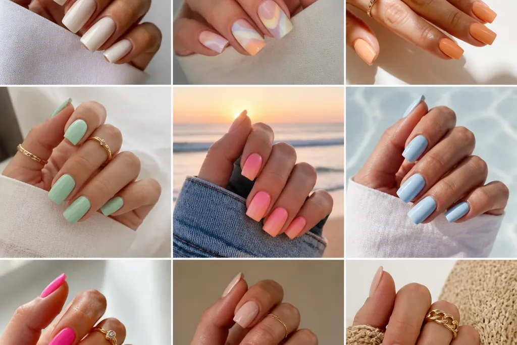 Trendy Summer Nails Square ideas that feel current